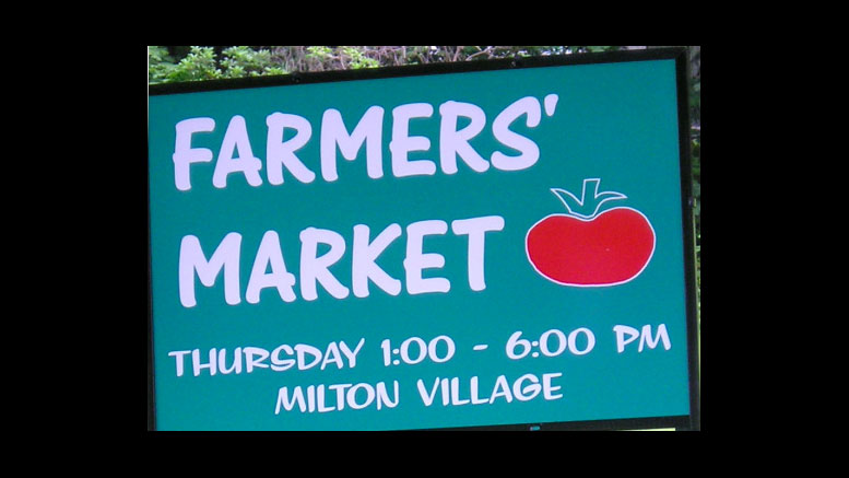 Farmer's Market Sign