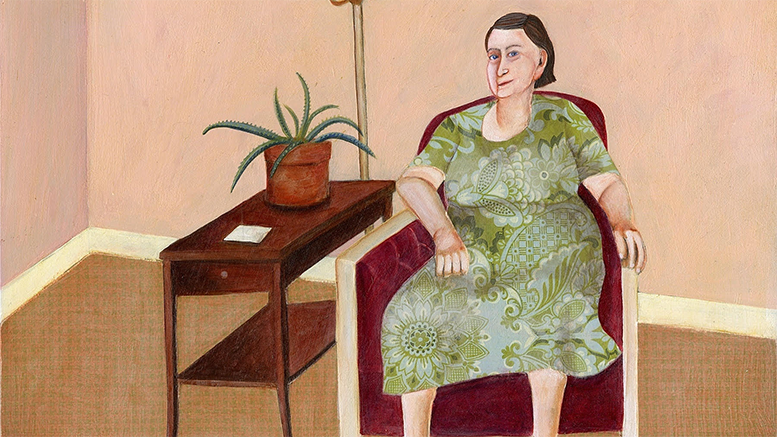 Hello Vera (painting by Daphne Confar)