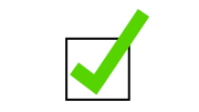 Green checkbox