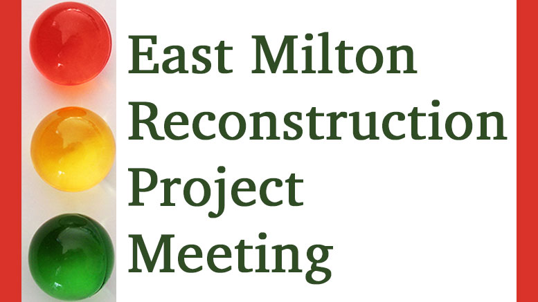 East Milton Reconstruction Project