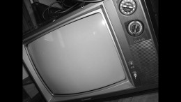Black and white tv