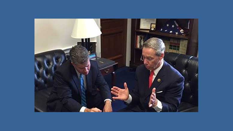 Congressman Lynch and State Representative Timilty working on Milton air traffic problems