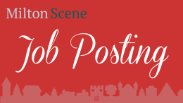 Milton Scene Job Posting