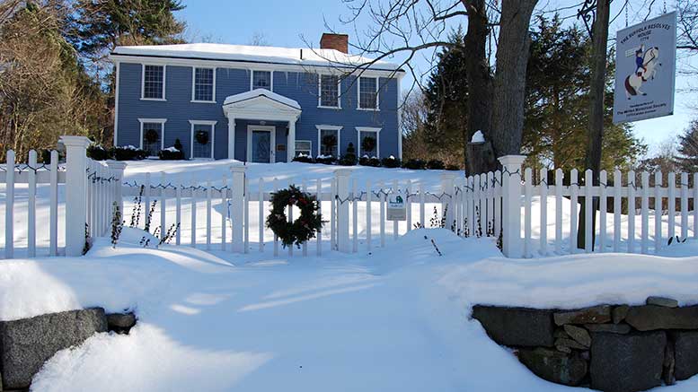 Suffolk Resolves House in Milton, winter