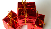 three red presents