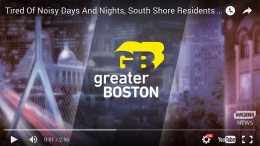 WGBH interviews Milton residents on air traffic issues to address the concerns of tired residents living along the greater Boston shore.