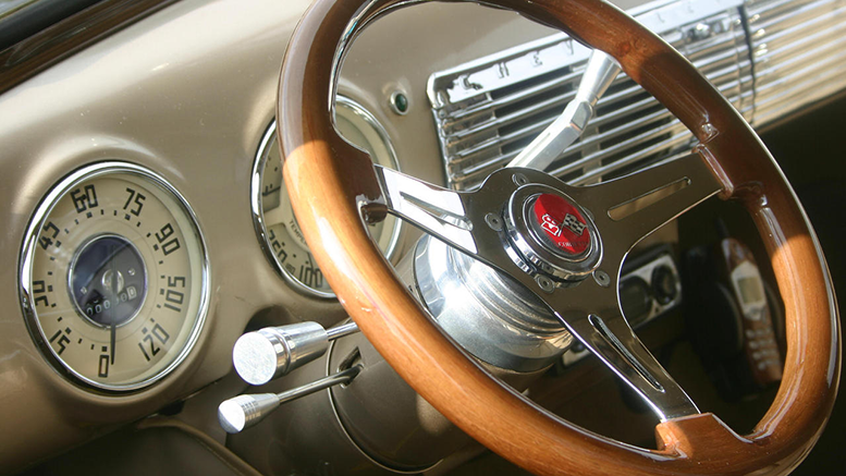 Chevy car dashboard