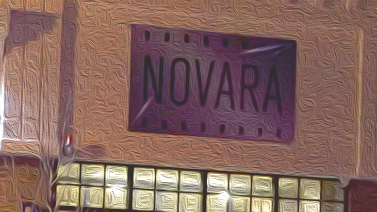 Milton's Novara restaurant, inside.