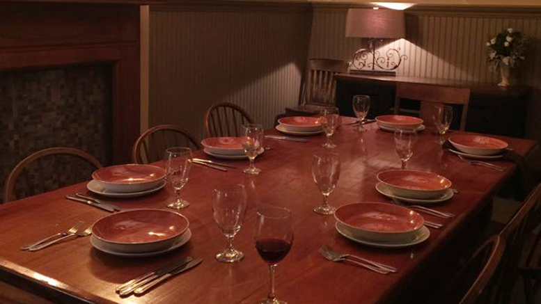 Wine room at Milton's Novara restaurant. Photo by Diane D'Tullio Agostino