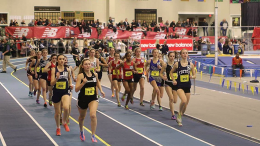 Milton High School Girls Indoor Track and Field win MIAA Division IV States