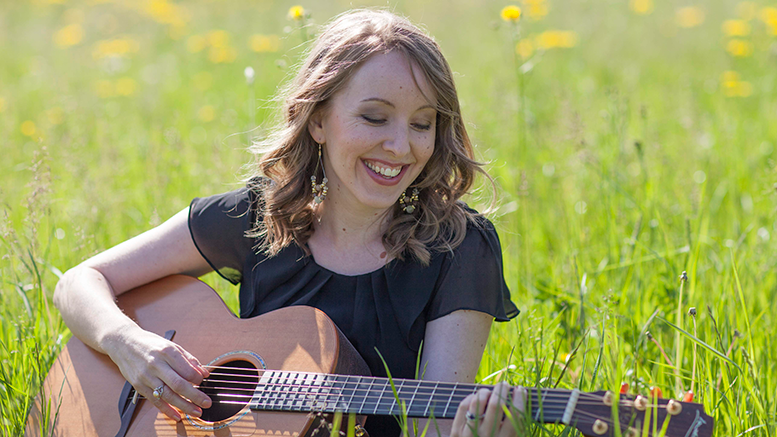 Audrey Woodhams teaches songwriting and voice lessons in Milton, MA
