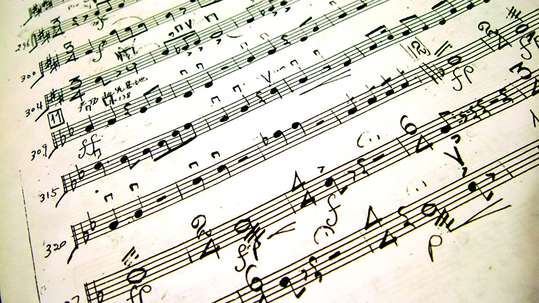 sheet music