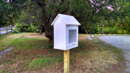 Little Free Libraries introduced to Milton's parks. Photo courtesy Gabrielle Sullivan