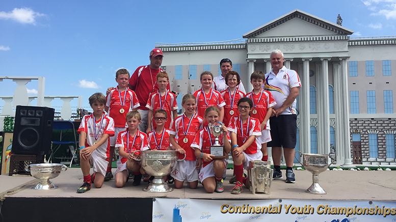 Under 10s: Back L-R: Sean McCarthy, Aidan Rowley, Juliette McGrath, Charlie Thomison, Owen O’Donoghue. Front L-R: Sean Patrick Faherty, Ronan Sammon, Colin Steuterman, Nicole Dowdall, Brenna Walsh, Sadie Steuterman.