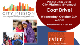 City Mission's 8th annual coat drive to take place Oct. 26