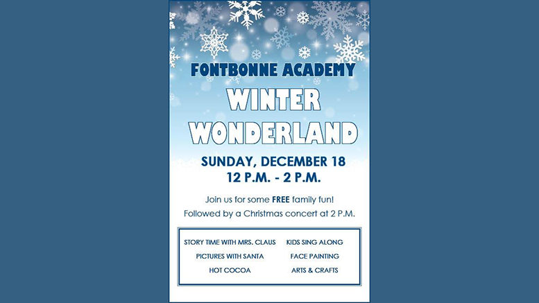 Winter Wonderland to take place at Fontbonne Academy Dec. 18