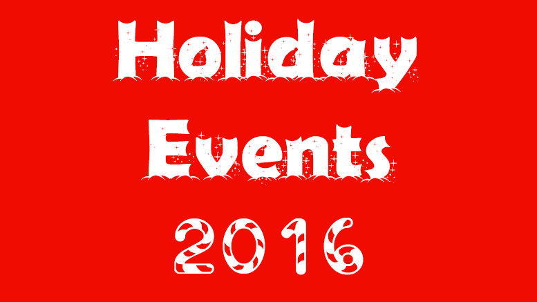 Holiday events for Milton Neighbors 2016