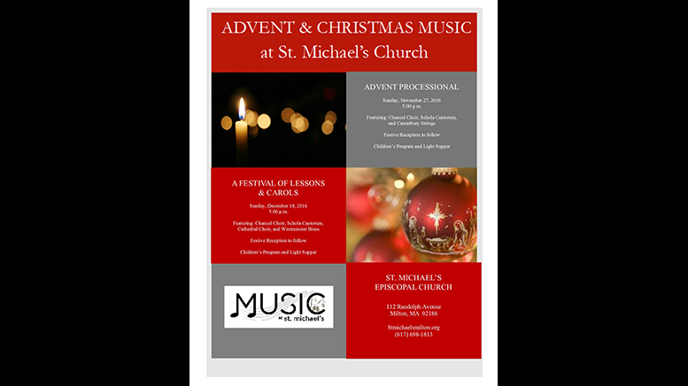 St. Michael’s to host Christmas Eve services, including children’s pageant