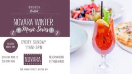 Novara restaurant offers weekly Sunday brunch buffet