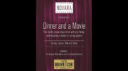 Novara presents Dinner & A Movie on the big screen Sun. Jan 29, 3:30 p.m.