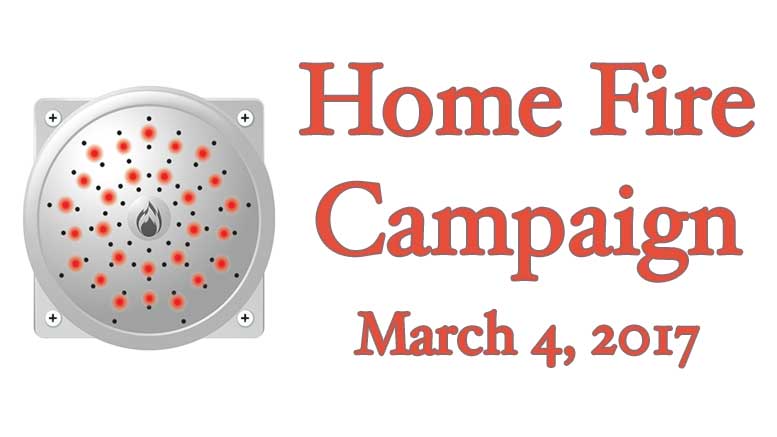 The American Red Cross, Metro Massachusetts unit, will visit Milton, MA on Saturday, March 4, 2017 as part of its Home Fire Campaign