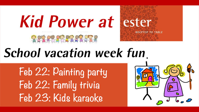 Kids February Vacation events