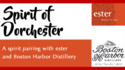 ester invites you to a spirit-dinner pairing on March 23