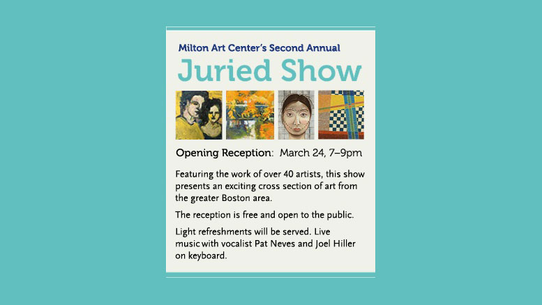 Milton Art Center to hold second annual Juried Show poster.