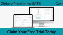 Zinkerz is offering free lessons for the SAT!