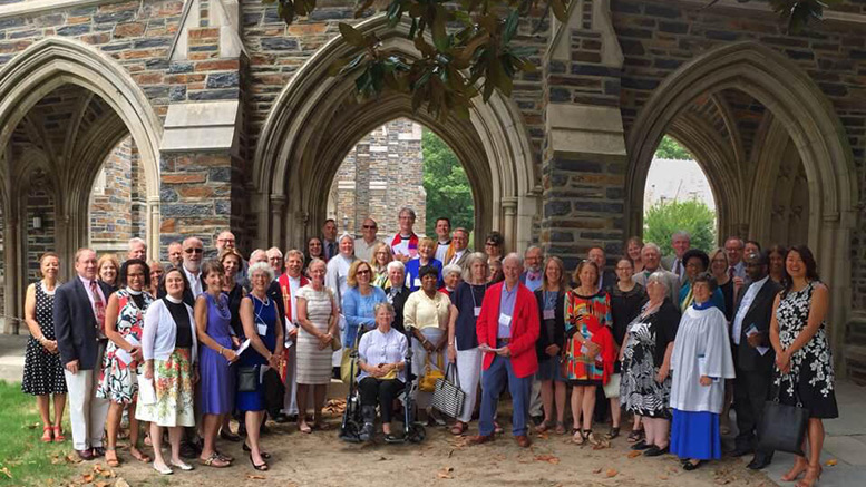 St. Michael’s parishioners, along with parishioners throughout the Massachusetts Diocese, headed to North Carolina to attend the ordination and consecration of Sam Rodman as the XII Bishop of the Episcopal Diocese of North Carolina.