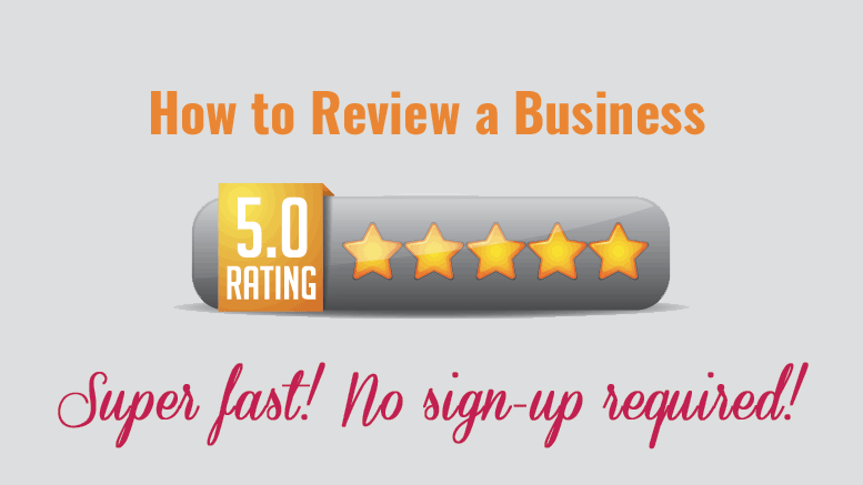 How to Review a Business