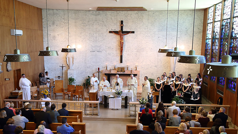 Cardinal Sean O'Malley joins Labouré College in celebrating its 125th Anniversary