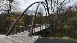 Bike path in Milton