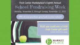 Fruit Center Fundraising week