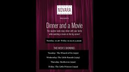 Novara Dinner and a Movie