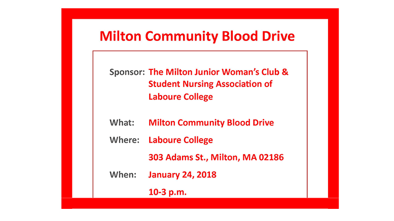 2018 blood drive