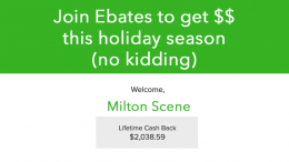 Missed the big holiday sales? Milton Neighbors can still save with eBates