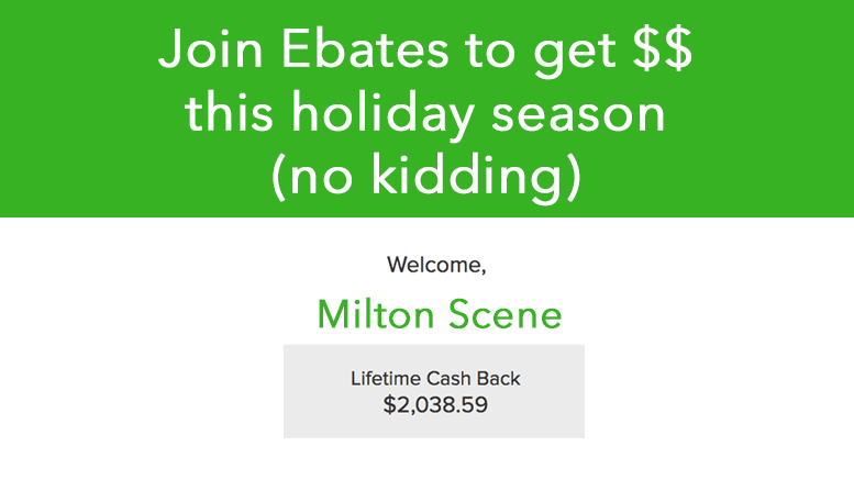 Missed the big holiday sales? Milton Neighbors can still save with eBates