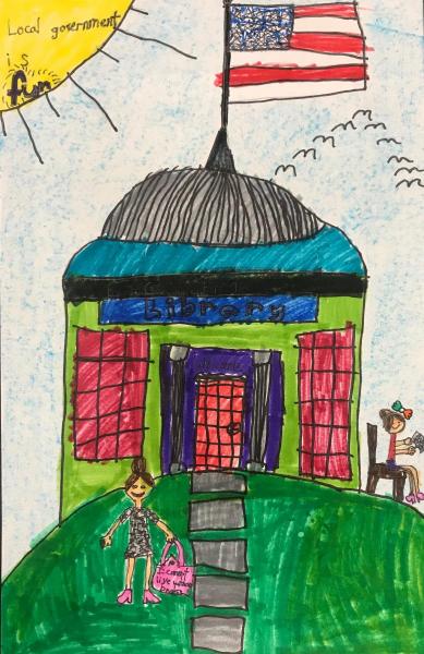 Gallery: Milton 3rd graders participate in "Local Government" art contest