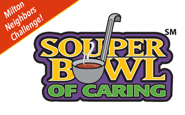 Honor the Patriots while tackling hunger in Milton's Souper Bowl of Caring