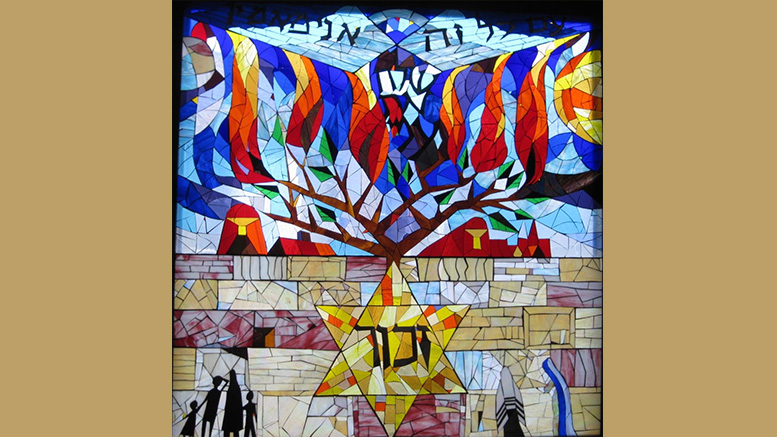 Holocaust Window Rededication at Beth Shalom-Blue Hills