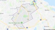 Milton MA map