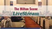 View the April 3 East Milton Meeting LiveStream video: Proposed 50 unit rental & retail development in East Milton Square