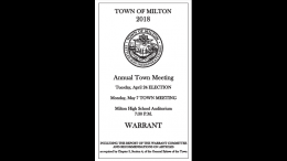 May 2018 Milton Town Warrant