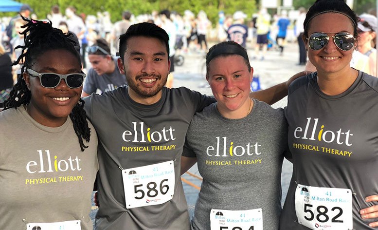 Elliott Physical Therapy, road race runners