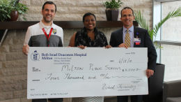 Community health grant from Beth Israel Deaconess Hospital Milton