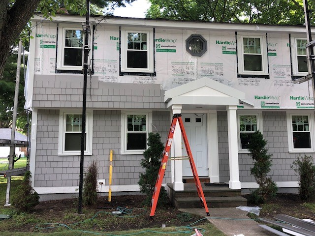 Capital Construction offers expert James Hardie siding installations for house remodeling projects.