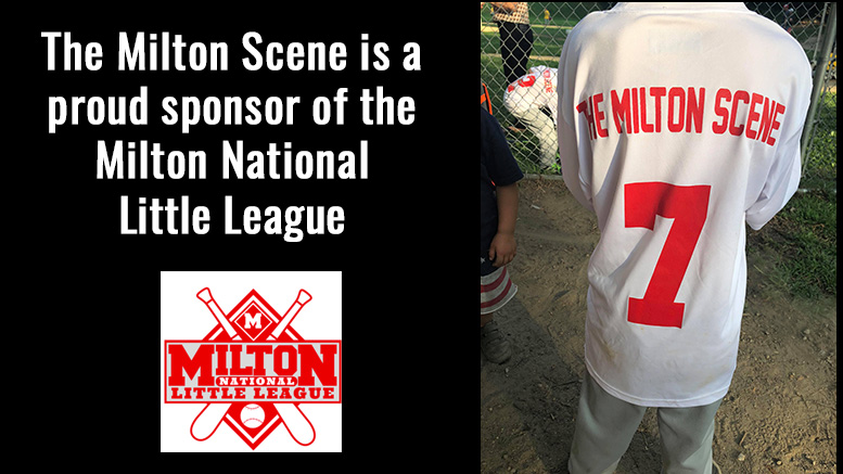Milton Scene is a proud sponsor of the Milton National Little League