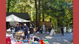 "Feather Your Nest" yard sale