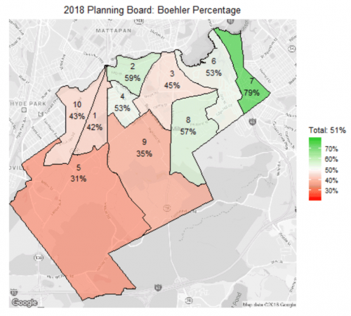 Jay Fundling Milton Elections map